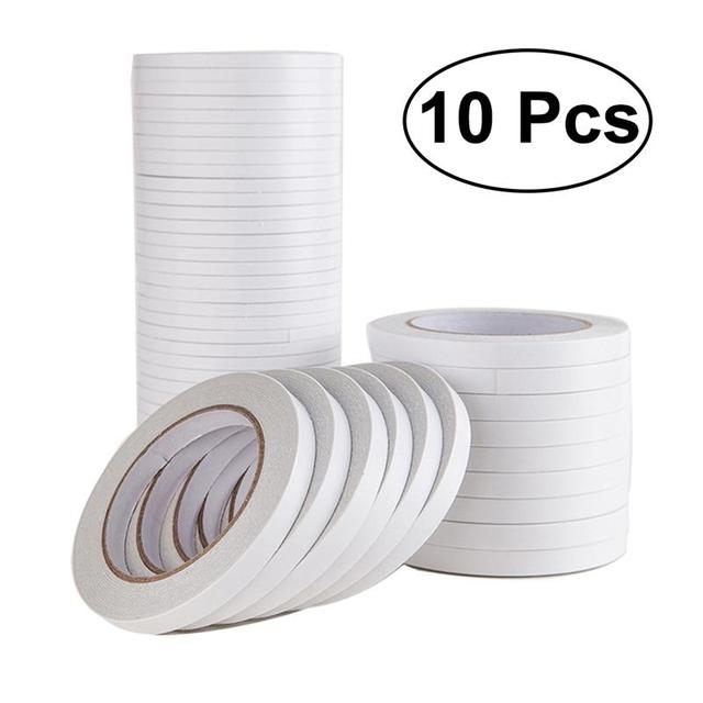 10Pcs Double-Sided Adhesive Tape double-sided tape for Arts Crafts  Photography Scrapbooking Gift Wrapping Stationery